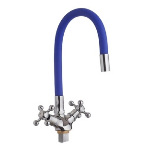Смеситель для кухни Lucky Tap KDM-2008A-07BIu-58