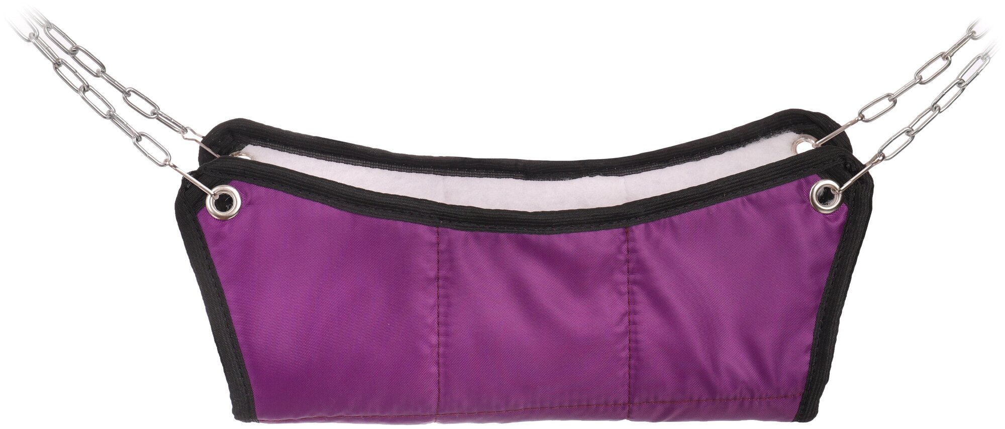 Гамак для хорьков и мелких грызунов "Шустрик", цвет: тёмно-фиолетовый, 30х30 см.