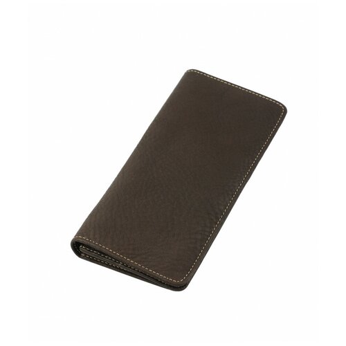 Бумажник BUFALO, фактура гладкая, коричневый