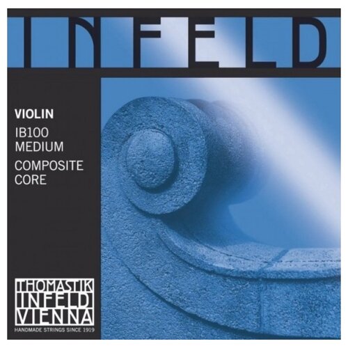 Набор струн Thomastik-Infeld Infeld Blue IB100, 1 уп. al100 1 4 alphayue комплект струн для скрипки размером 1 4 среднее натяжение thomastik