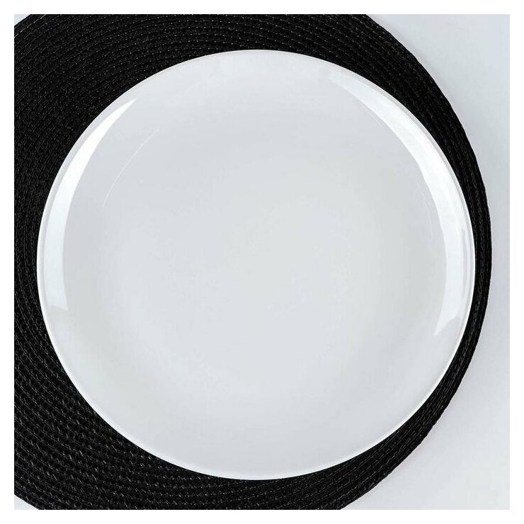 Тарелка обеденная Wilmax 25,5см, фарфор / серия Olivia PRO (WL-991015/A)
