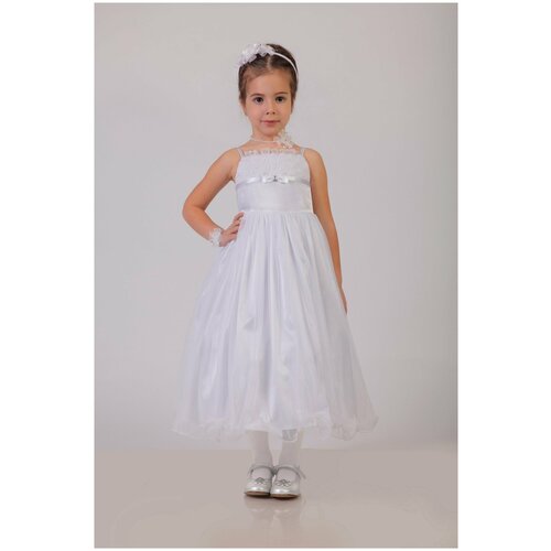 фото Платье инфанта, нарядное, размер 92/52, белый