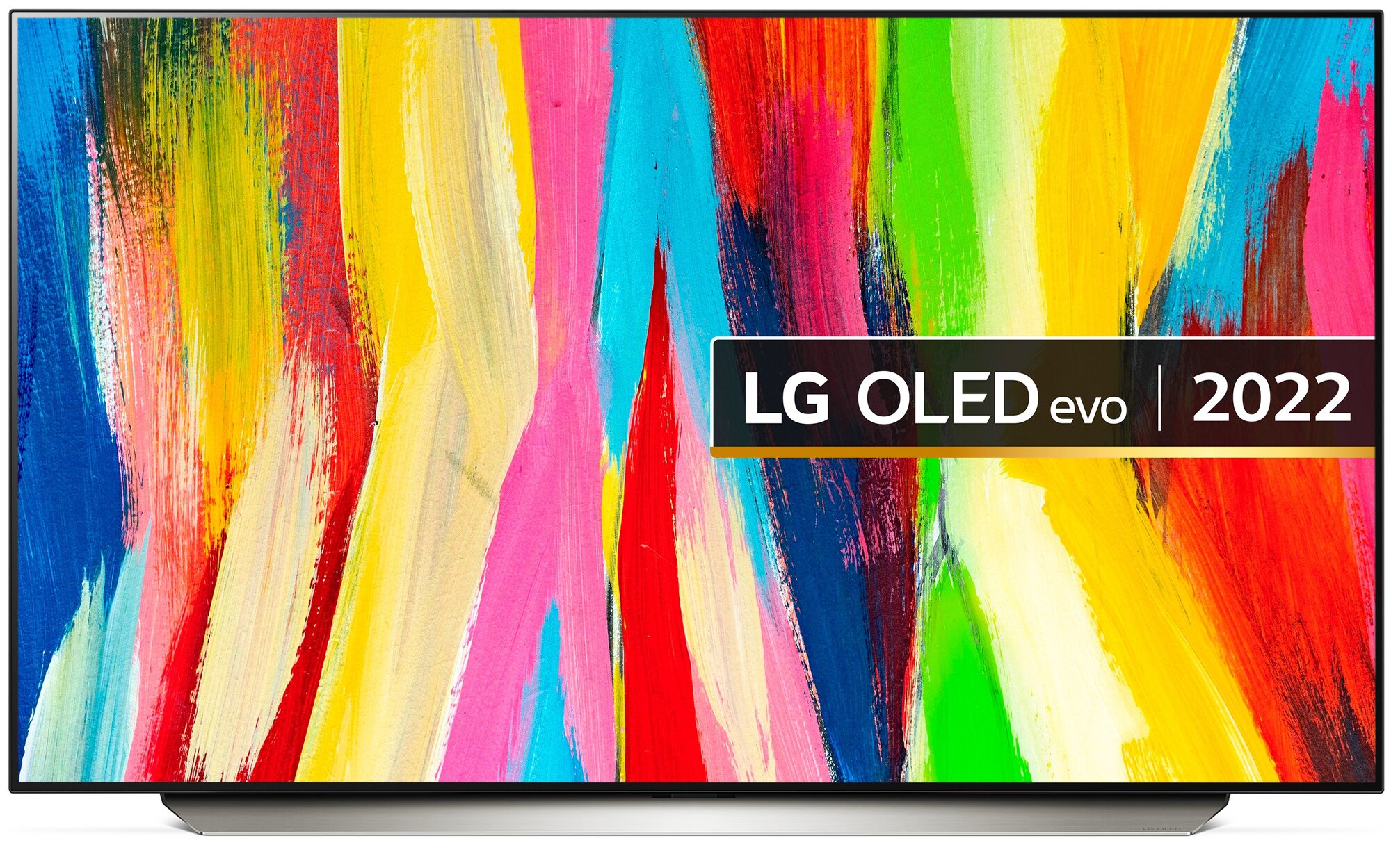 Телевизор LG OLED48C2RLA, 48", OLED, Ultra HD 4K, темно-серый - фото №1