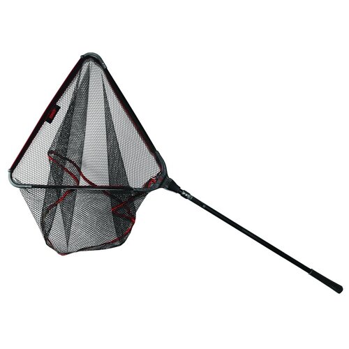 Подсачек Rapala RNFN-L folding aluminum alloy fishing landing net fishing net foldable collapsible telescopic pole handle durable mesh coated net