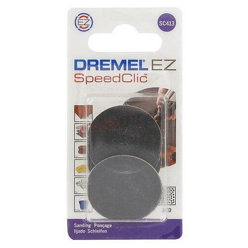 фото Шлифовальные диски dremel sc413 6 шт 2615s413ja