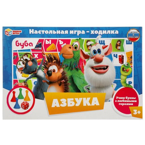 настольная игра умные игры тренажер азбука м а жукова Настольная игра Умные игры Азбука. Буба