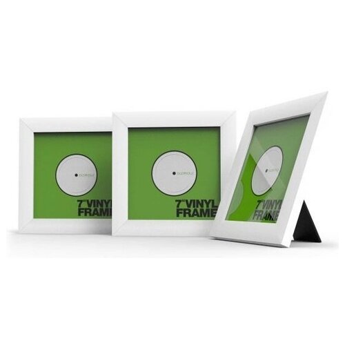 Glorious Vinyl Frame Set 7 White комплект рамок для обложек винила формата 7', цвет белый