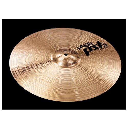 Тарелка для ударной установки Paiste 0000684618 New PST 5 Ride Crash Тарелка 18 paiste 16 pst 5 rock тарелка crash