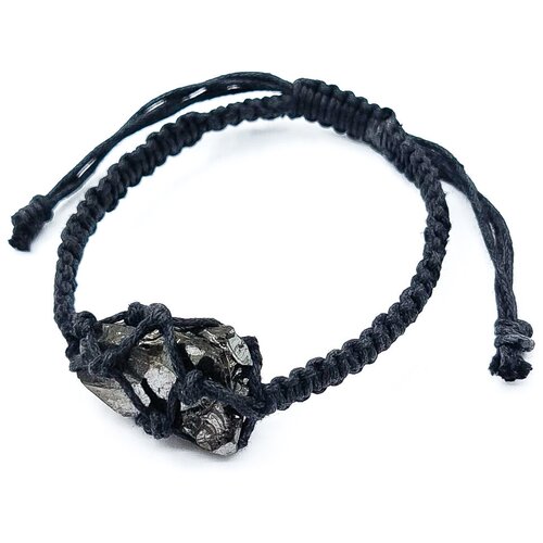 фото Браслет шамбала макраме элитный 2-3 см, 17 размер планета шунгита