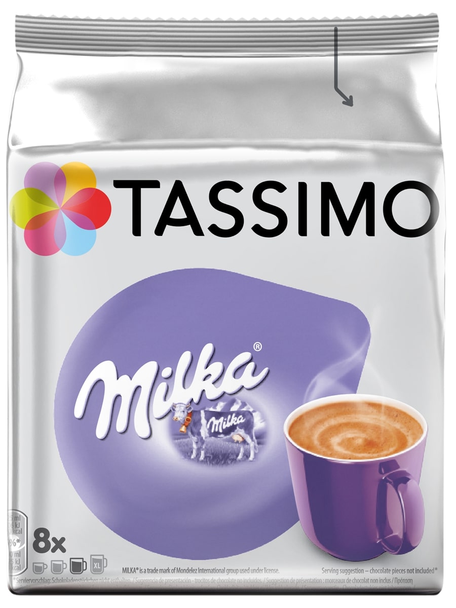 Набор какао в капсулах Tassimo Milka