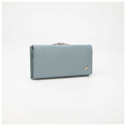 фото Кошелёк на магнитах, цвет голубой нет бренда