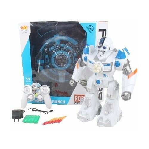 робот пластмассовый радиоуправляемый