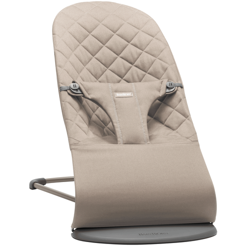 Шезлонг BabyBjorn Bliss Cotton, Classic Quilt, бежевый