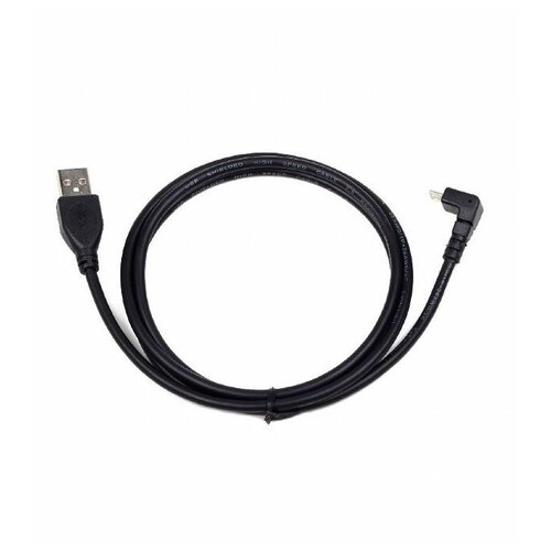 Аксессуар Gembird Cablexpert USB 2.0 Pro AM/microBM 5P 1.8m Black CCP-mUSB2-AMBM90-6 кабель gembird micro usb usb 1 8 метра черный ccp musb2 ambm 6