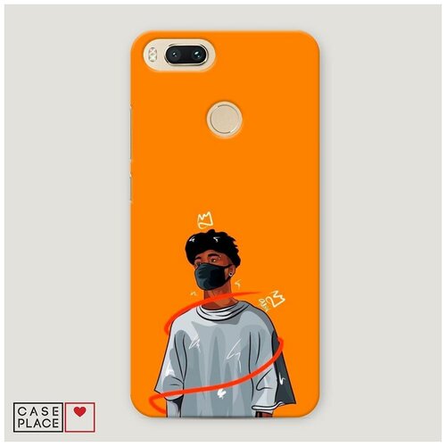 фото Пластиковый чехол "в маске 1" на xiaomi mi a1 / сяоми м1 а1 case place