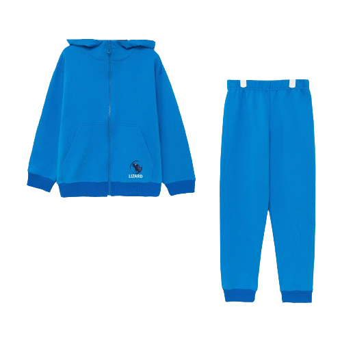 Basia Комплект (толстовка+брюки) для мальчика Н2966-7341, цвет синий, рост 98 см (56)