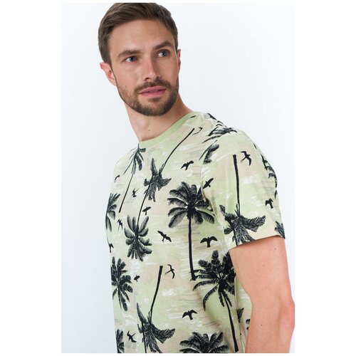 фото Футболка only & sons 22020037 размер 48/m, зеленый