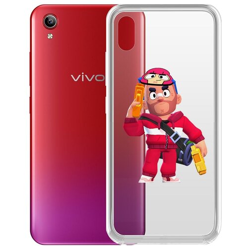 фото Чехол-накладка clear case brawl stars-красавчик кольт для vivo y91c krutoff group