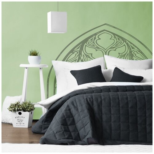 Покрывало на кровать Джерри (230х250) мокрый асфальт