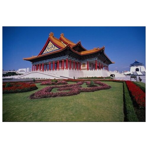 фото Постер на холсте замок №6 75см. x 50см. твой постер