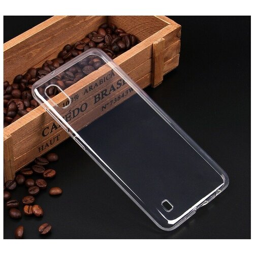 фото Чехол- накладка для samsung a105f a10 fashion tpu 1мм 008291-1 прозрачный nl