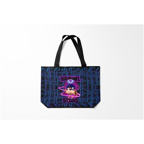 фото Сумка-шоппер / 46х35 см / геймерам / brawl stars генерал гавс burnettie