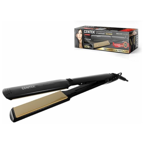 Выпрямитель Centek CT-2030 BLACK 60Вт плав пластины 120х44мм LED индикатор фиксатор пластин 120700₽