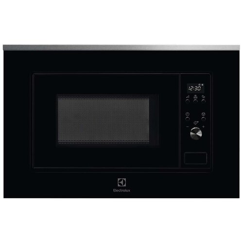 Микроволновая печь встраиваемая Electrolux LMS 2203 EMX, черный встраиваемая микроволновая печь electrolux lms 4253 tmw