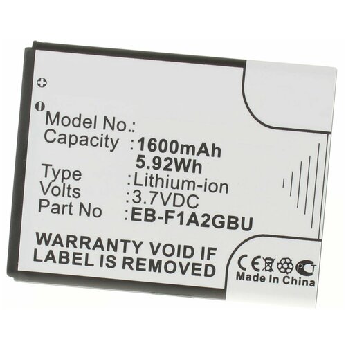 Аккумулятор iBatt iB-U2-M328 1600mAh для Samsung GT-I9100, Galaxy V, Galaxy R, Galaxy S II, GT-i9105, Galaxy Z, EK-GC100,