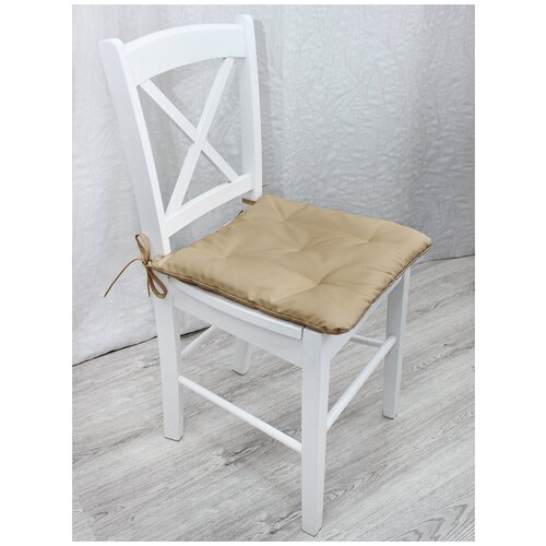 Подушка для сидения квадратная, текстиль, хлопок/пэ, 40*40 см, 1 штука