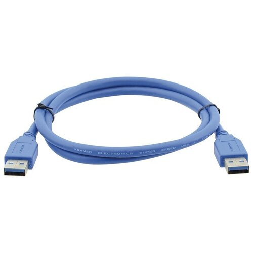 Кабель USB 3.0 Тип A - A Kramer C-USB3/AA-3 0.9m кабель kramer usb a usb a c usb aa 3 м черный