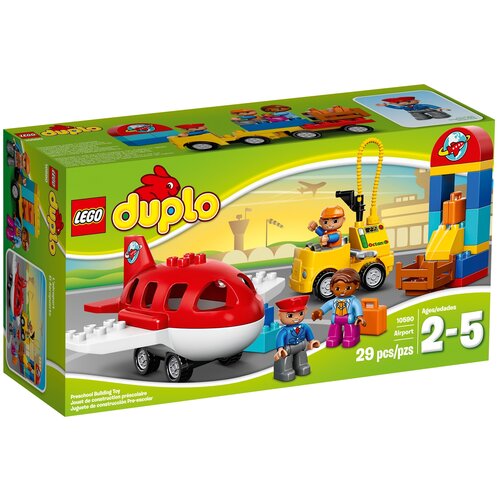 конструктор аэропорт Конструктор LEGO DUPLO 10590 Аэропорт, 29 дет.