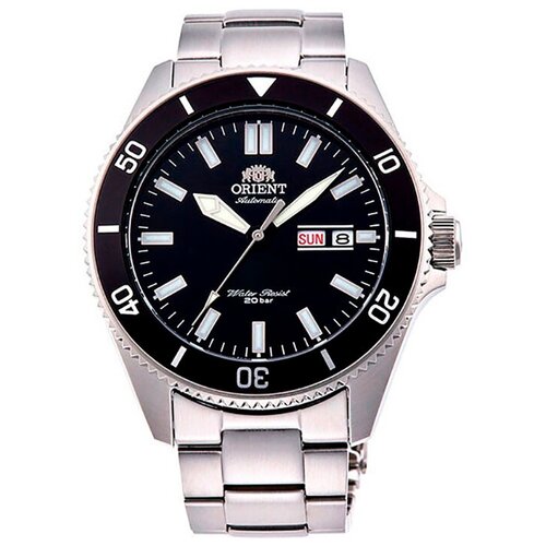 Наручные часы ORIENT Diver, серебряный, мультиколор orient diving sport automatic ra aa0008b19b