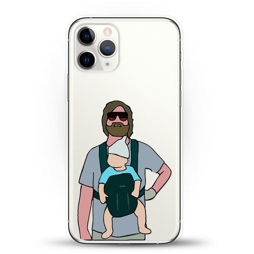 фото Силиконовый чехол алан на apple iphone 11 pro andy & paul