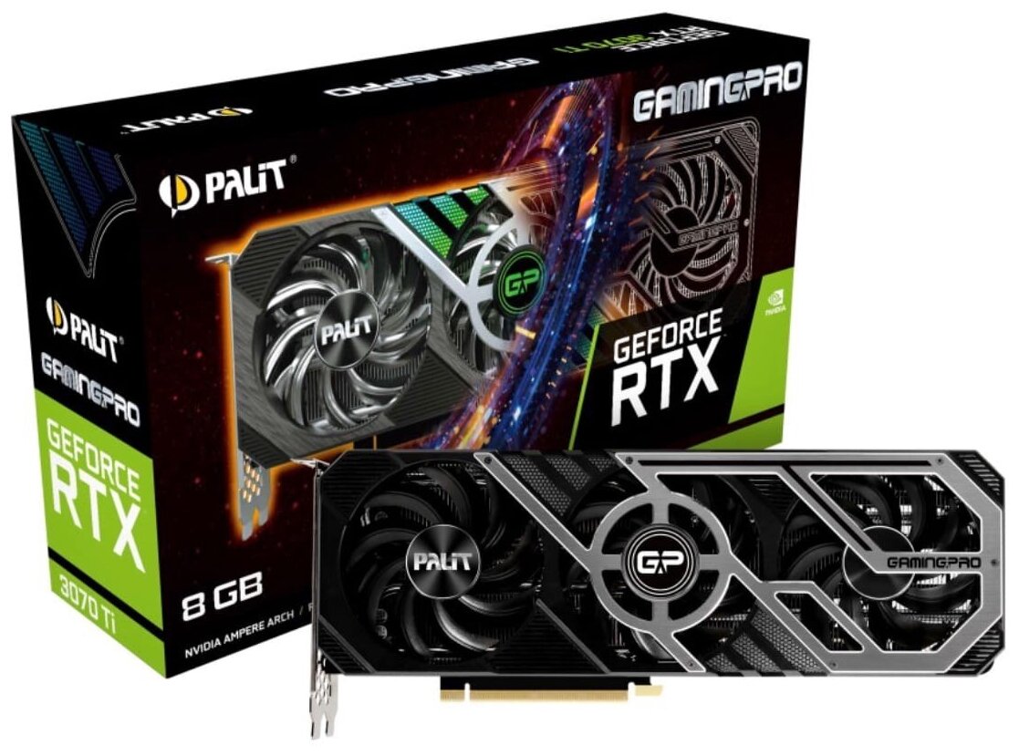 Видеокарта Palit GeForce RTX 3070 Ti 8 GB