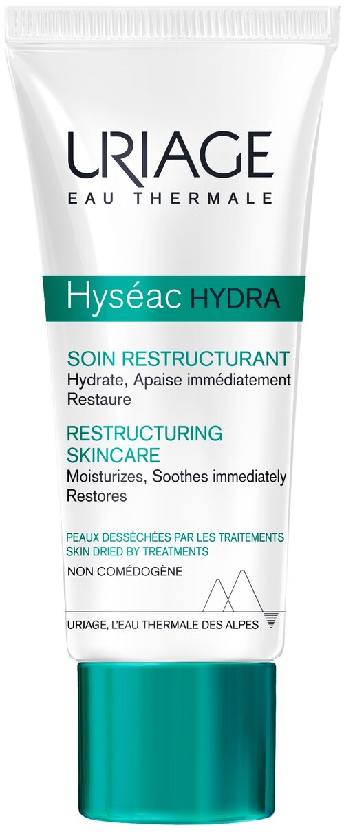Uriage Hyseac HYDRA Restructuring Skincare Крем Восстанавливающий успокаивающий уход для лица, 40 мл