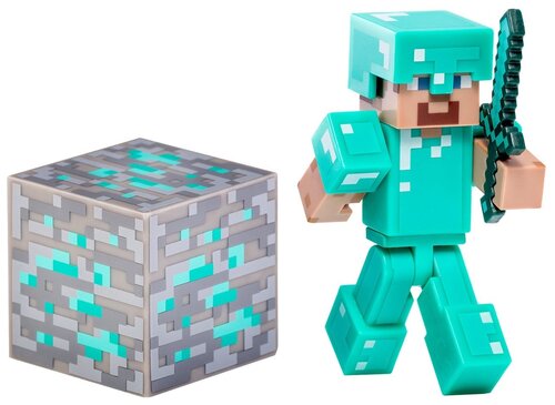 Jazwares Minecraft Стив в алмазной броне 16504