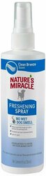 Nature's Miracle Спрей для собак, освежающий, с ароматом свежести, 236 мл