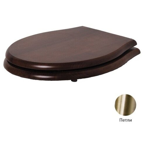 Сиденье с крышкой для унитаза Azzurra Giunone- Jubilaeum 1800NM/F noce/br