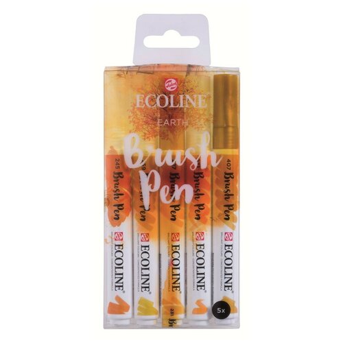 Royal Talens Набор маркеров Ecoline 5шт земляные цвета