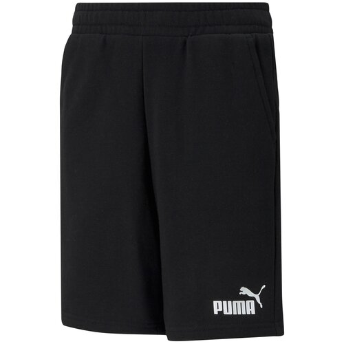 Шорты PUMA Ess Sweat Shorts, размер 98, черный шорты puma ess sweat shorts размер 98 черный