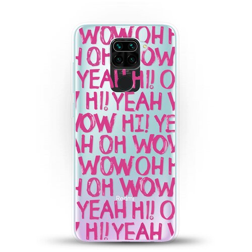 фото Силиконовый чехол oh yeah на xiaomi redmi note 9 andy & paul