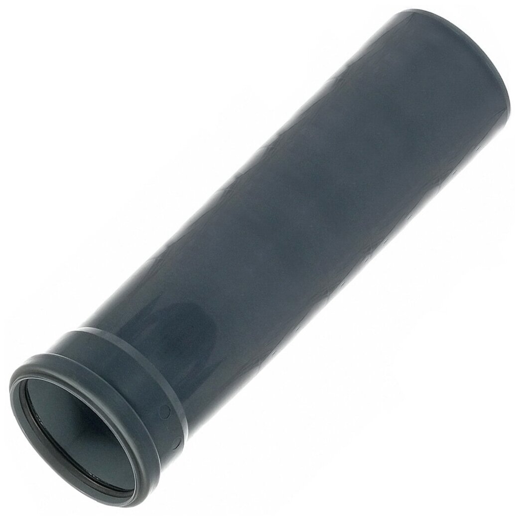 Канализационная труба внутренняя диаметр 32 мм 500х1.8 мм полипропилен РосТурПласт серая