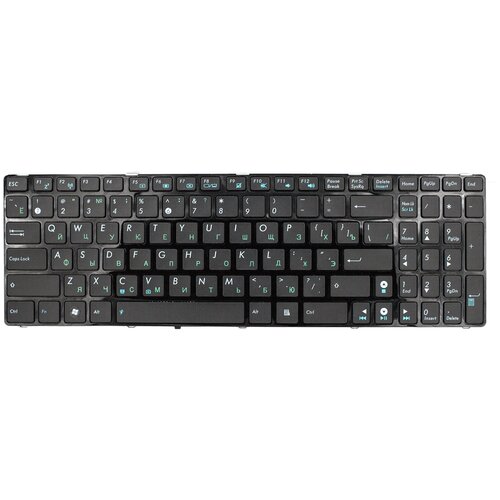 Клавиатура для ноутбука Asus k53s x54h a52j x75vc n53 x54c k52 - Черная 89000₽