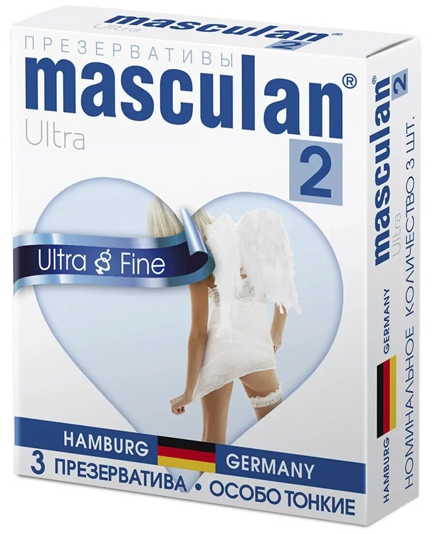 Masculan Презервативы Ultra 2 Особо Тонкие №3