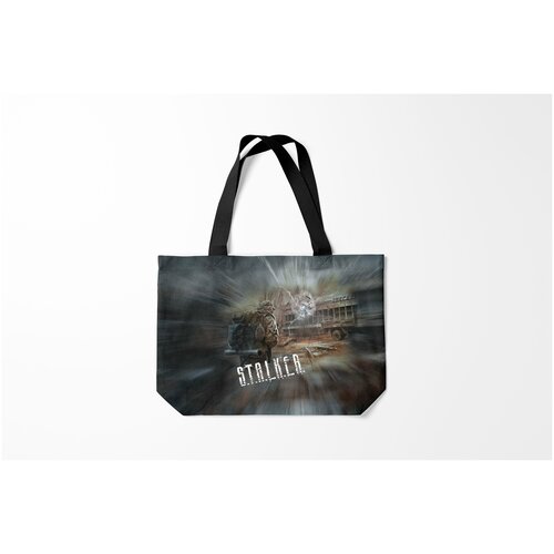 фото Сумка-шоппер / 46х35 см / геймерам / stalker отчуждение s.t.a.l.k.e.r. z burnettie