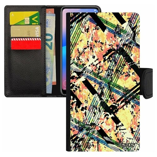 фото Чехол-книжка для мобильного samsung galaxy s8, "тартан плитка" ромб полосы utaupia