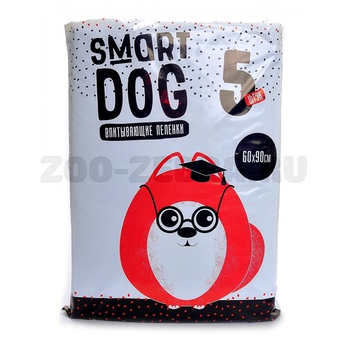 Smart Dog Впитывающие пеленки для собак 6090 5 шт 01 кг 422₽