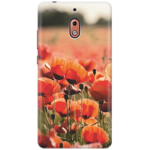 фото Re:pa накладка transparent для nokia 2.1 с принтом "маки"