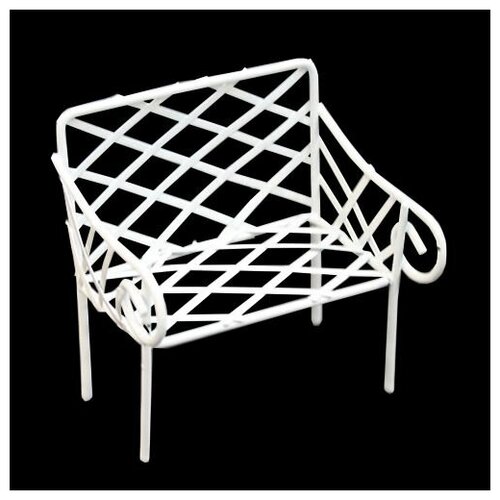 фото K9008 металлическая скамейка, 5*8*9 см astra & craft